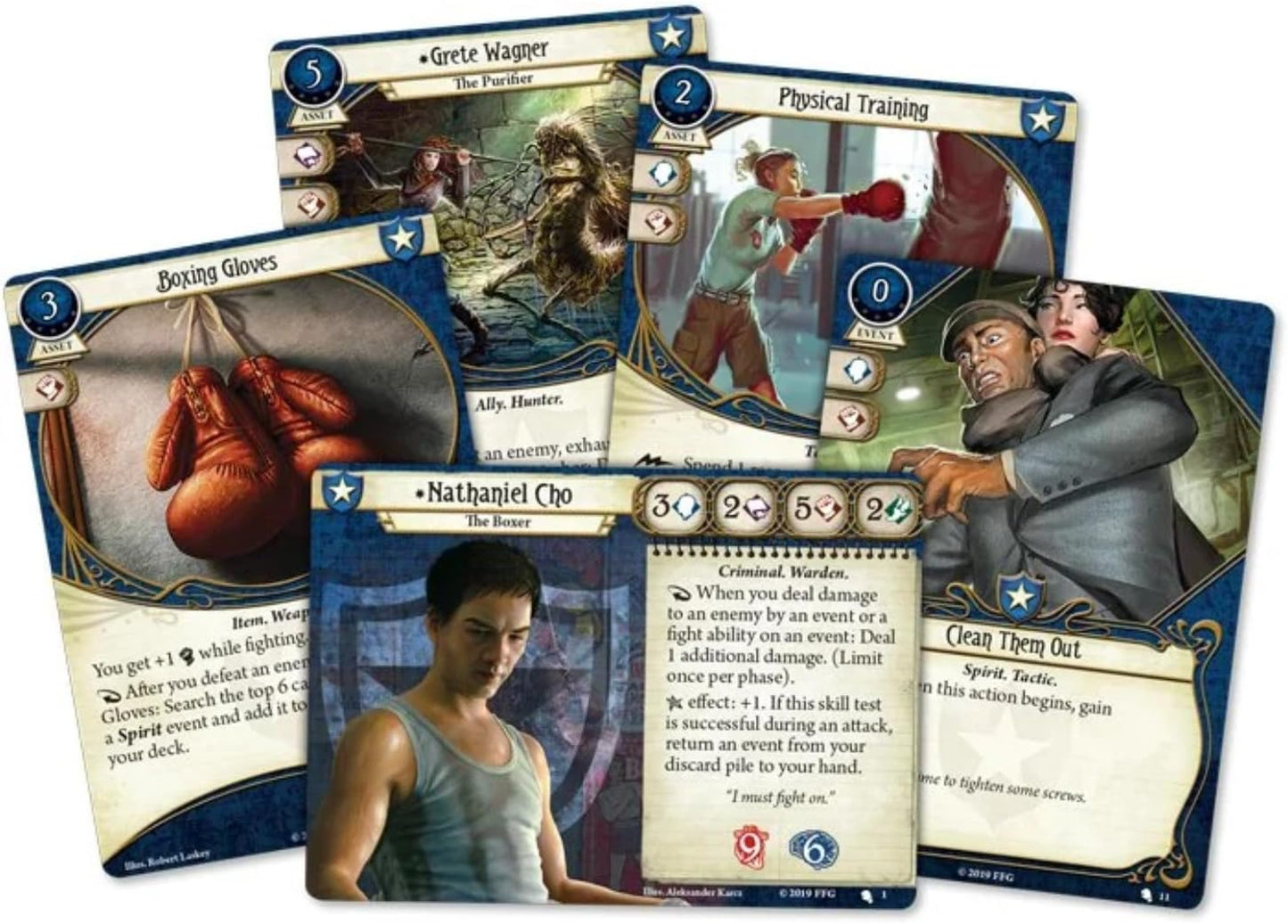 Arkham Horror The Card Game - Nathaniel Cho Investigator Starter Deck