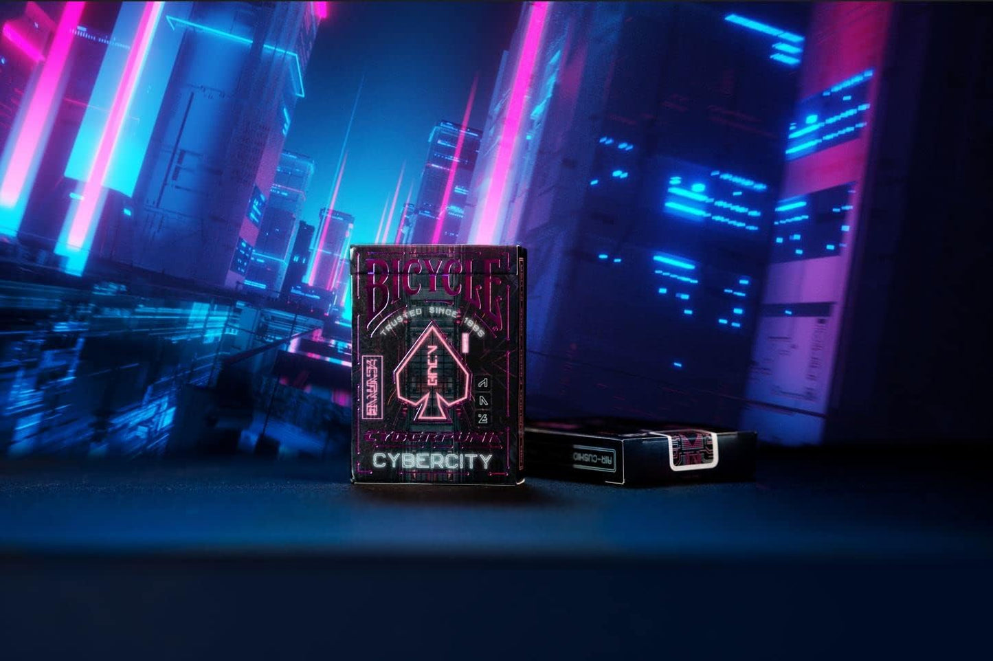 Bicycle Cyberpunk Cybercity Playing Cards