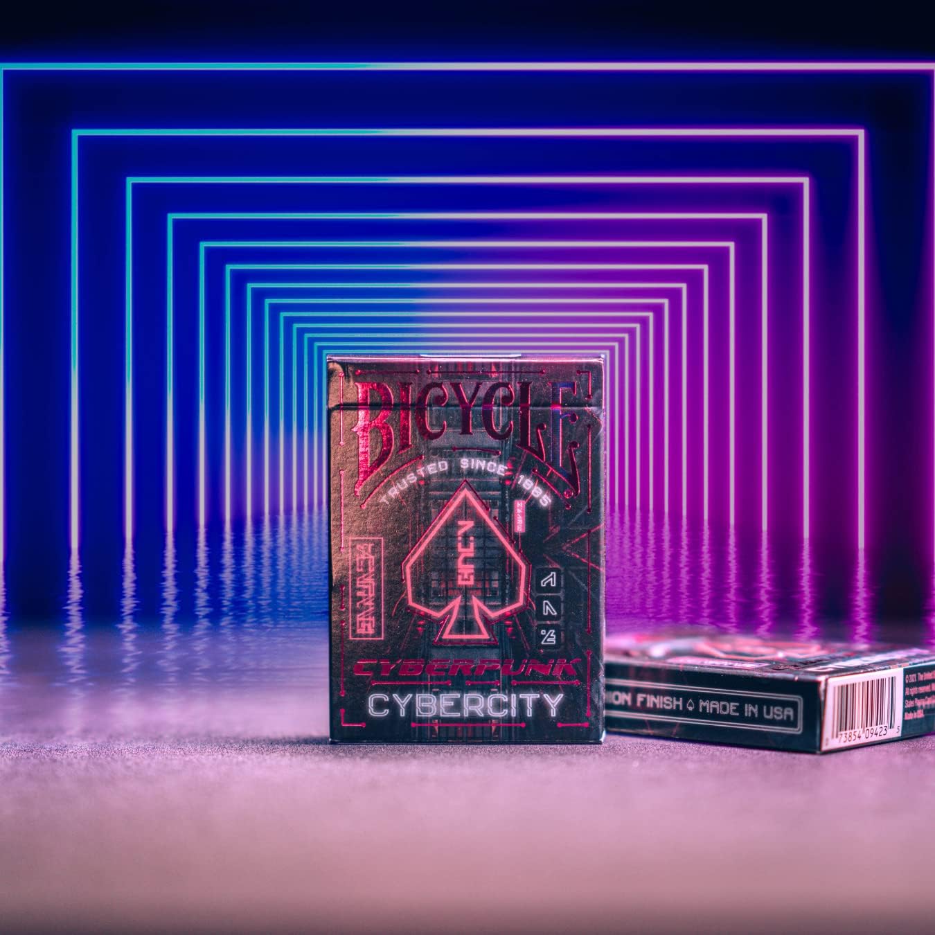 Bicycle Cyberpunk Cybercity Playing Cards