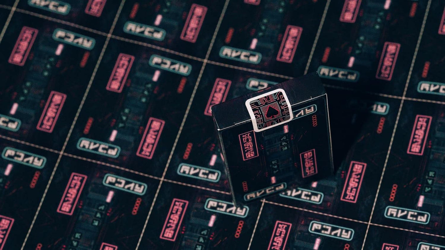 Bicycle Cyberpunk Cybercity Playing Cards