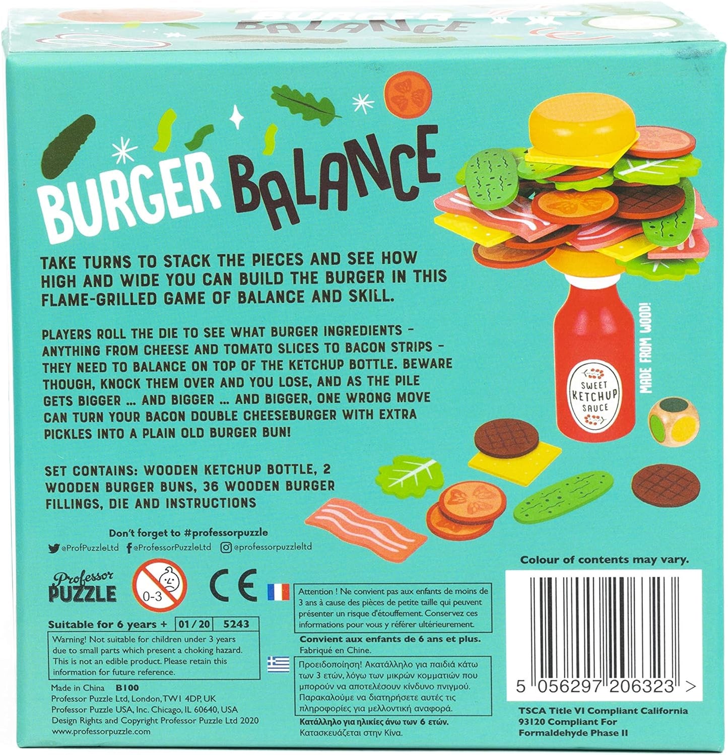 Professor Puzzle Burger Balance