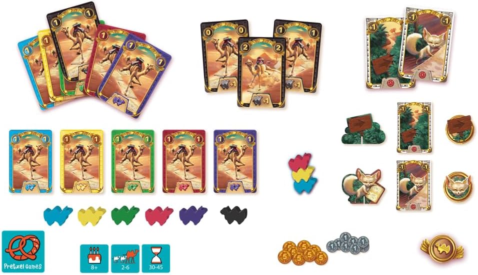 Camel Up Card Game - 2nd Edition