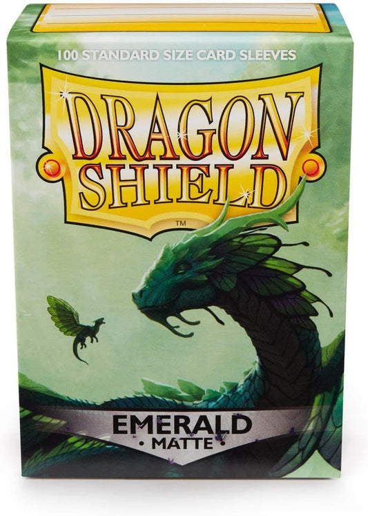 Dragon Shield AT-11036 Matte Standard Size Sleeves 100pcs - Emerald