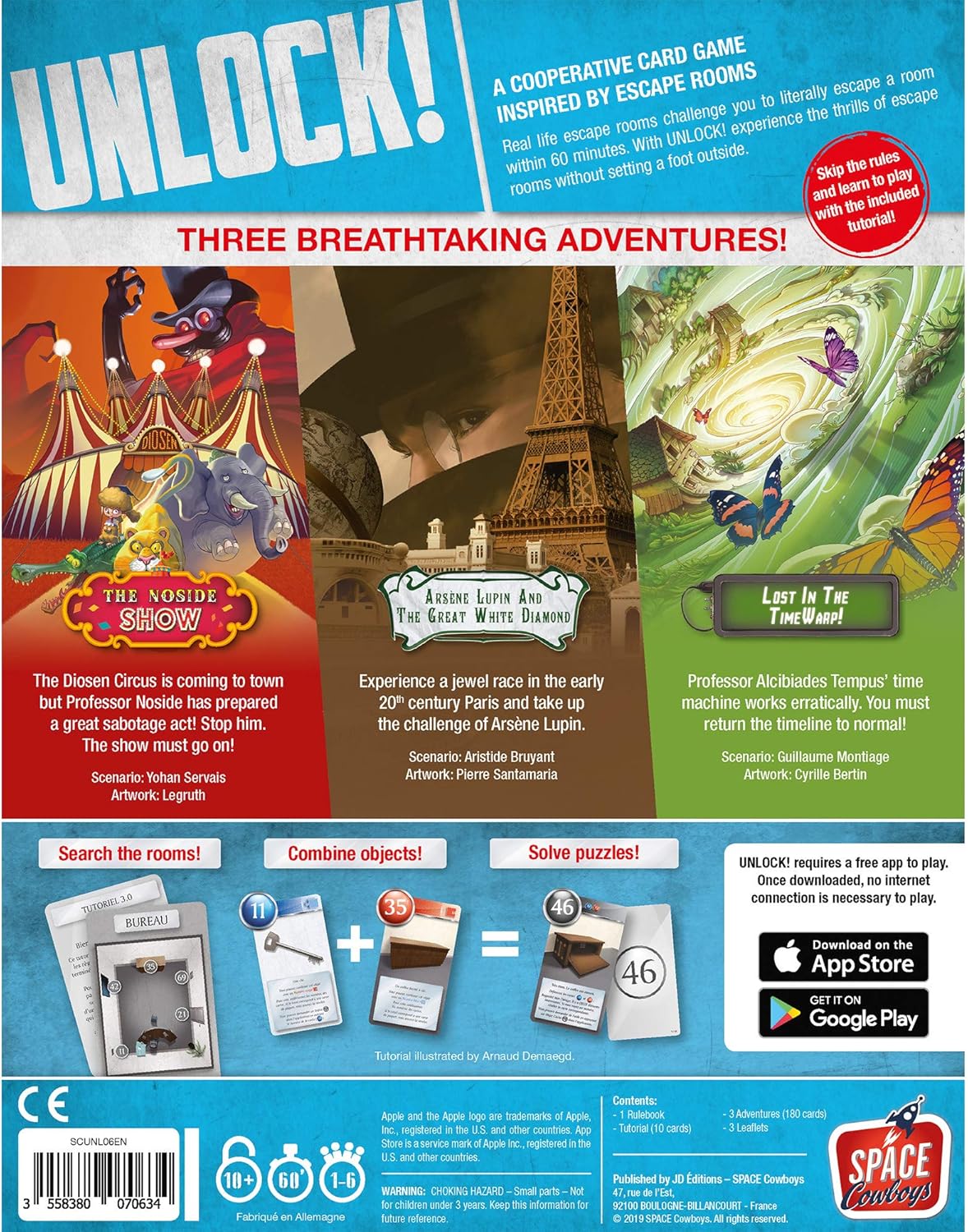 Unlock 6! Timeless Adventures